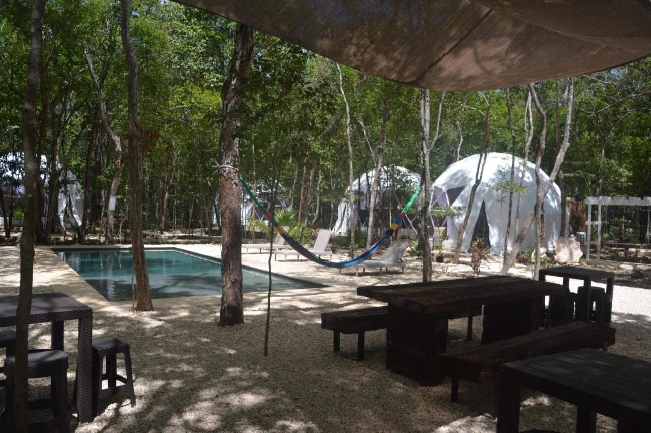 Glamping Mayan Glam Tulum Exterior foto